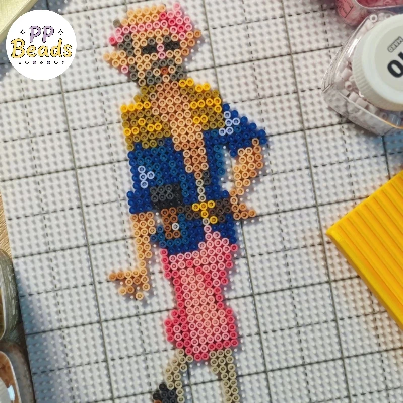 Фото Набор для творчества Hama Beads: бусины Perler 2,6 мм, ручка-аппликатор, инструмент-лопатка. Легкий набор для начинающих. №3