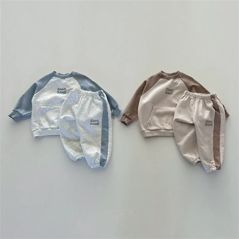Pants 2pcs Kid Cotton T-shirt Set