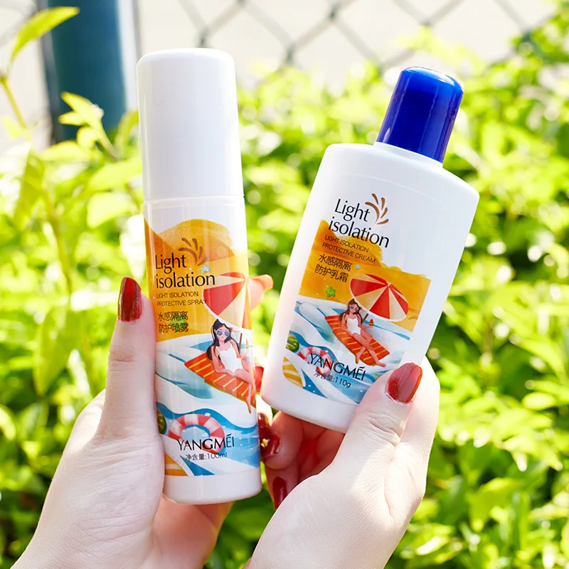 

Water Feeling Isolated Protective Suits Protective Spray + Protective Cream Moisturizing Long Lasting