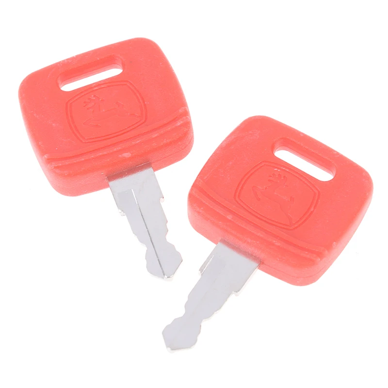 

2 шт. Автомобильный ключ для John Deere, ключи зажигания трактора OEM RE183935 RE43492 RE71557, автомобильные аксессуары, лидер продаж