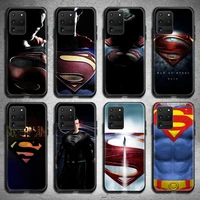 superman phone case for samsung galaxy s21 plus ultra s20 fe m11 s8 s9 plus s10 5g lite 2020