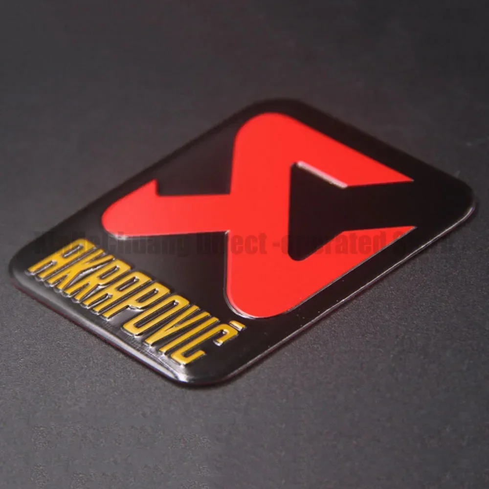 Аксессуары для модификации мотоцикла наклейка Akrapovic наклейки на выхлопную трубу