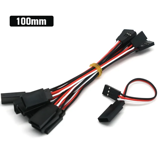 Servo Extension Cable 100mm male-female