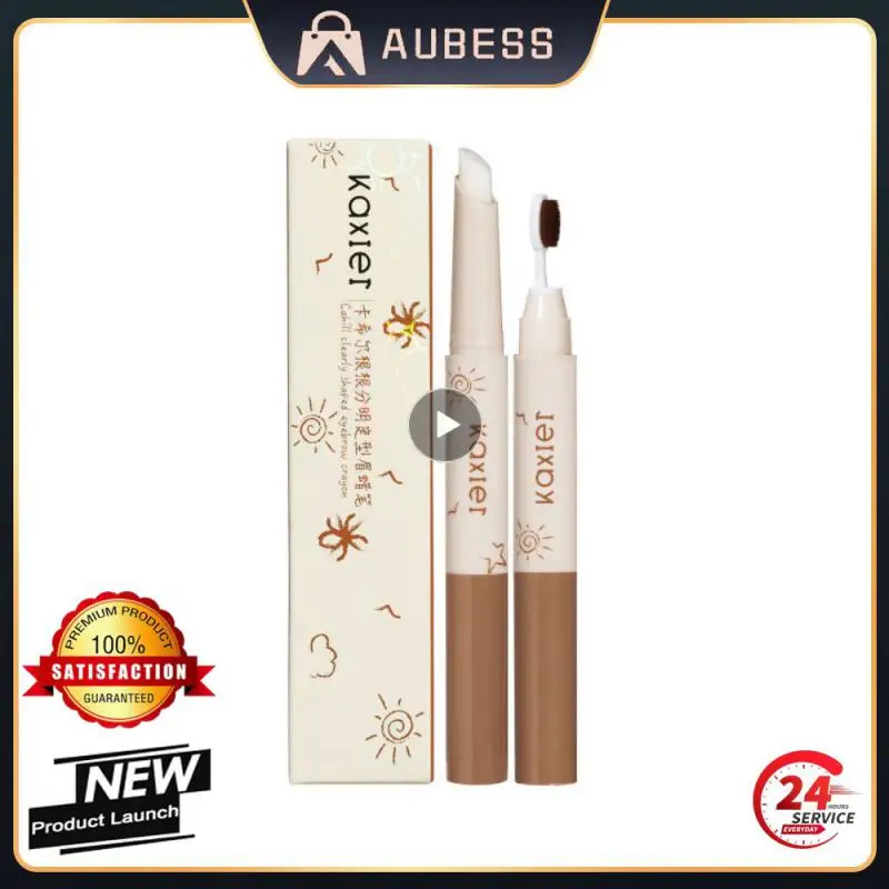 

Brows Wax Sculpt Soap Waterproof Eyebrow Styling Gel Double Head Eyebrow Brush Eyebrow Cream Pen Brow Makeup Naturalwild Brow