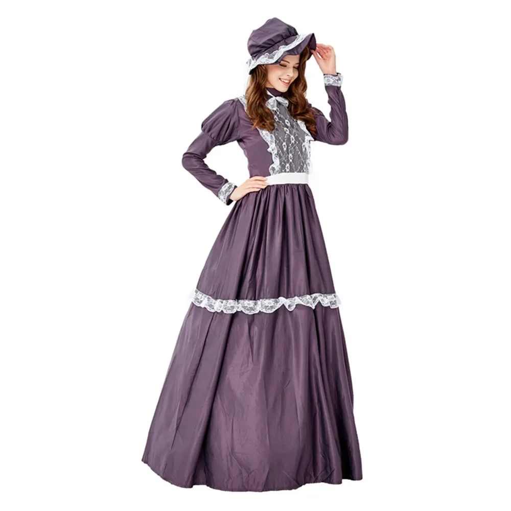 Хэллоуин Сьюзан Б Энтони Прерия Леди Косплей Костюм Историческая Тематическая