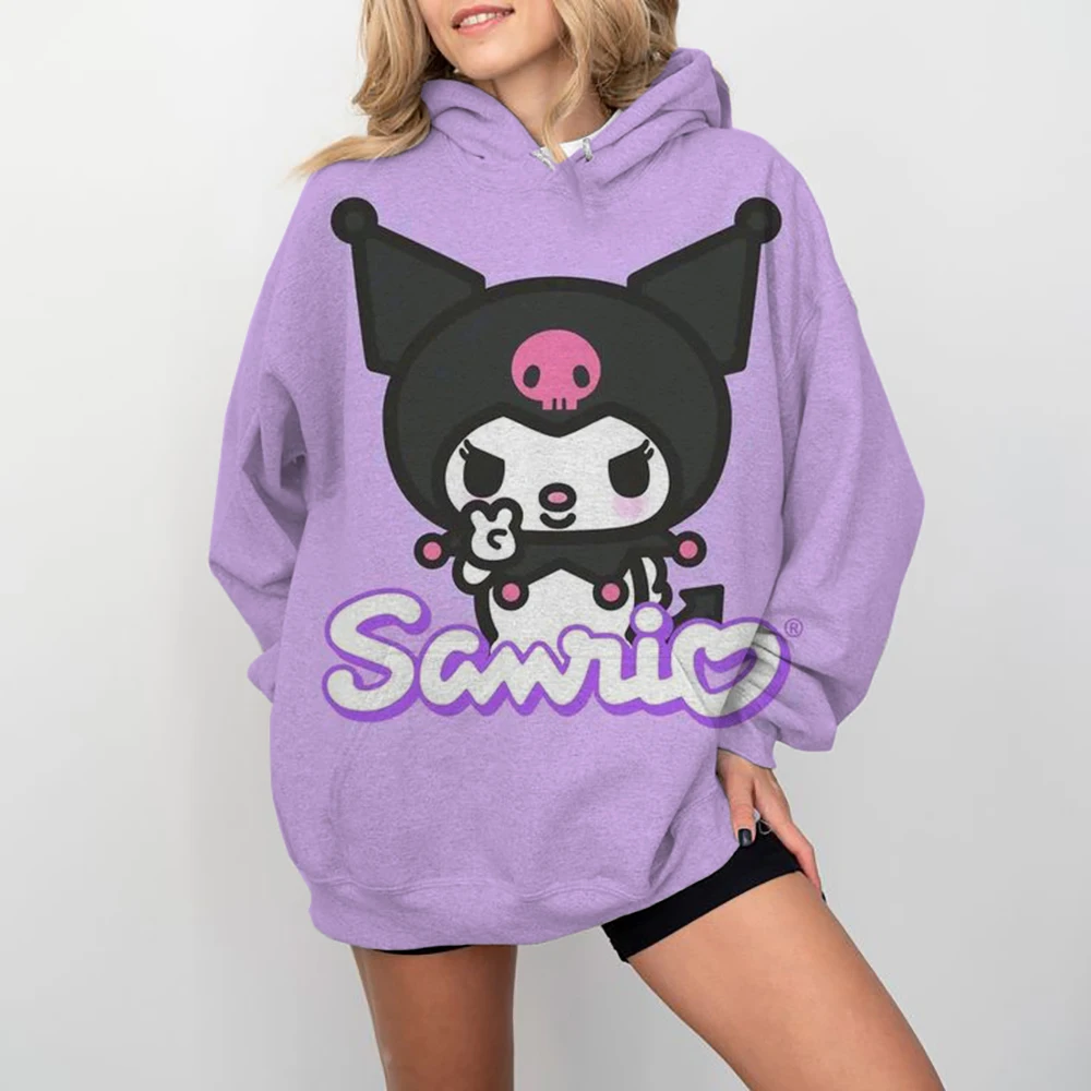 MINISO толстовки для пар модные с 3D принтом Coulomi Hello Kitty мужчин и женщин повседневные