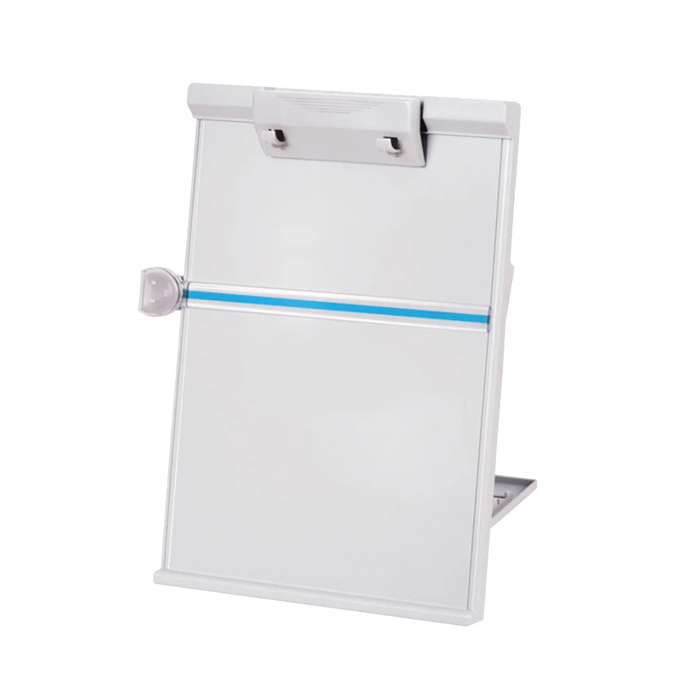 

Desktop Document Book Holder for Typing Desktop Monitors Rack Copy Holder for Letter Adjustable Hands Free Bookrest Reading