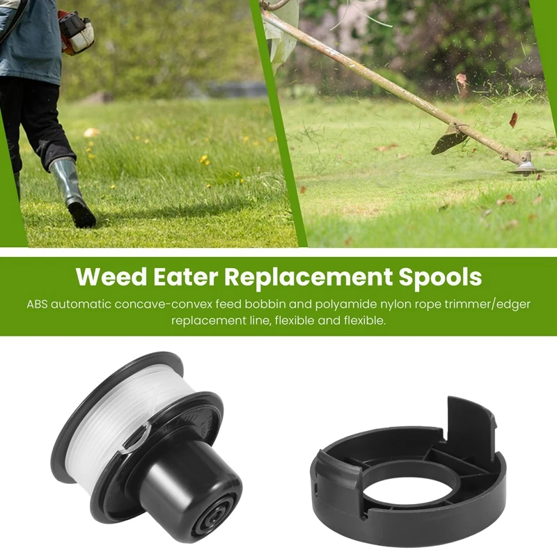 SEWS-RS-136 Сменная катушка триммера для BLACK+DECKER ST4000 ST4500 (1 1 колпачок и пружина)