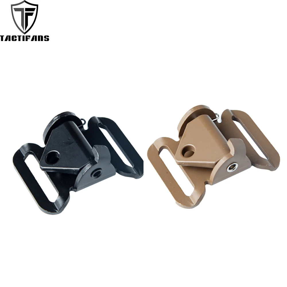 Spring Loaded Cam Buckle Adapter Rapid Enhanced Ribbed Grip Adjustable 2 to 1 Point Rifle Sling Slingster Hunting  Accessories