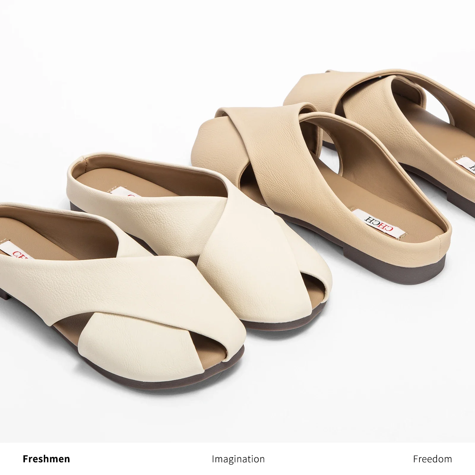 CH Женская обувь из микрофибры удобные тапочки на плоской подошве роскошные