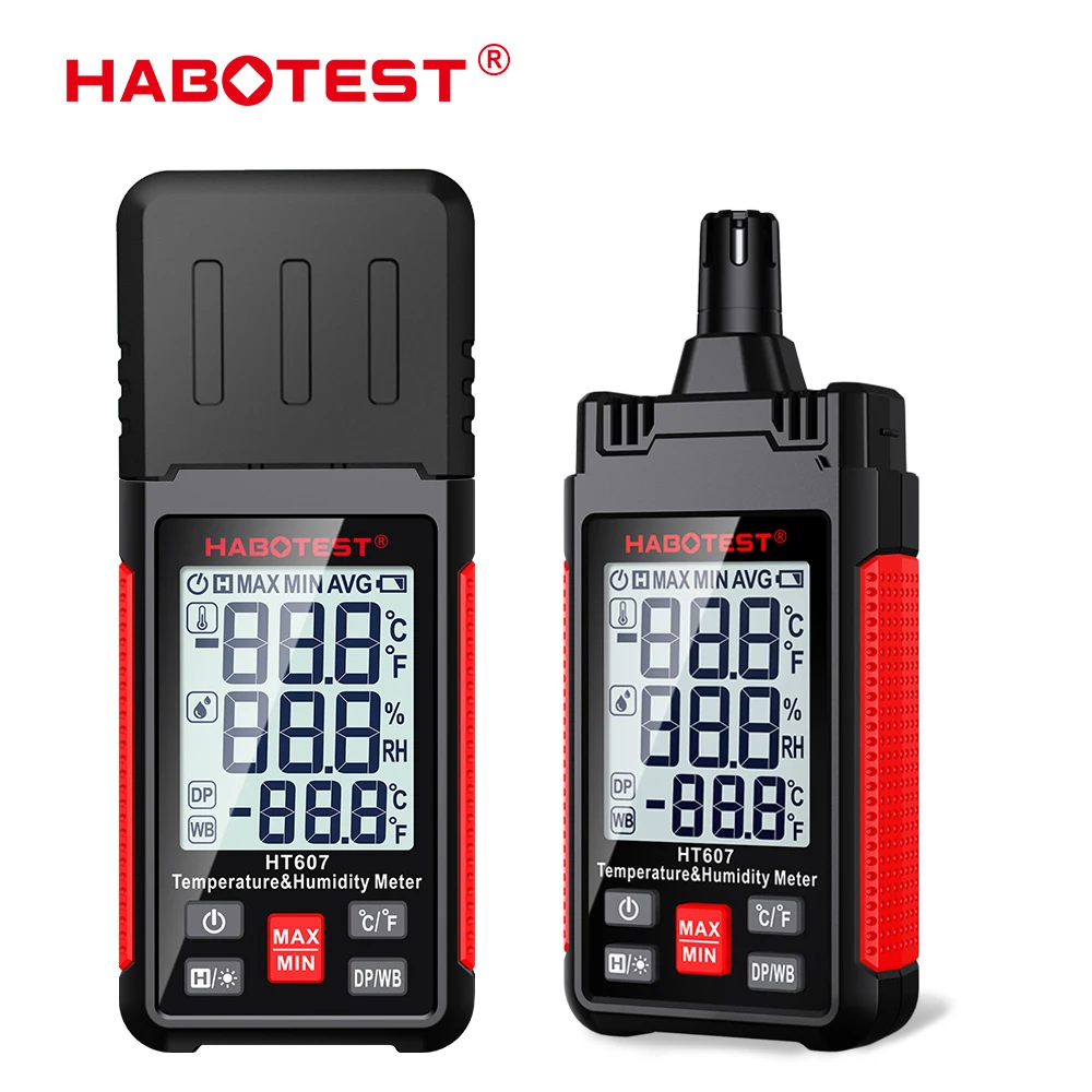 

Digital Temperature Humidity Meter Professional Laboratory Thermo-Hygrometer Farm Plastic Shed Winery Ambient Moisture Meter
