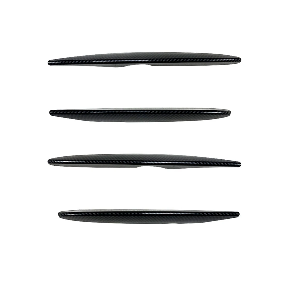 

Front Bumper Splitter Spoiler Body Canards Cover Trim for Mercedes-Benz GLC-Class X253 2016-2019 GLC300 Carbon Fiber