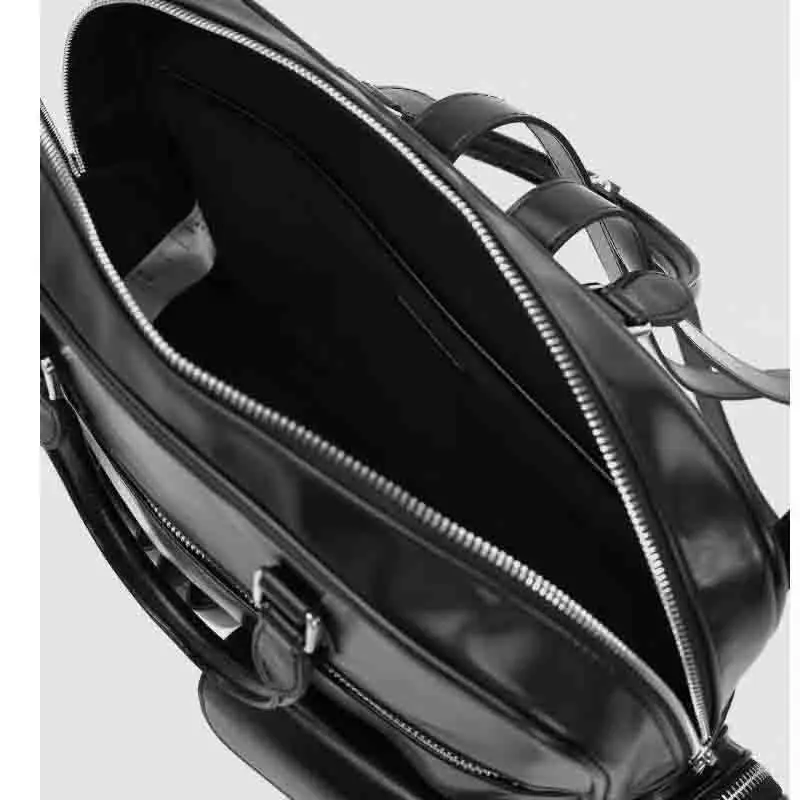 Роскошный черный дорожный рюкзак большой объем из искусственной кожи 2024 сумка с