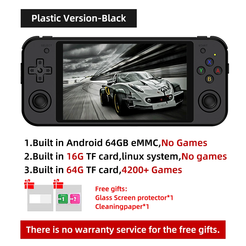 

Консоль игровая Anbernic RG552 карманная, 5,36 дюйма, 4000 + игр