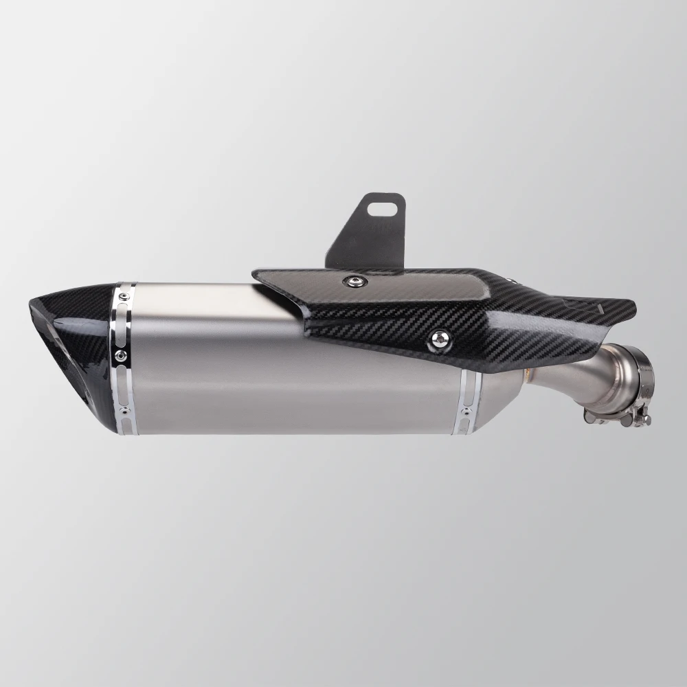 Подходит для zx4r zx4rr мотоцикла 470 мм модификация выхлопных газов средняя выхлопная