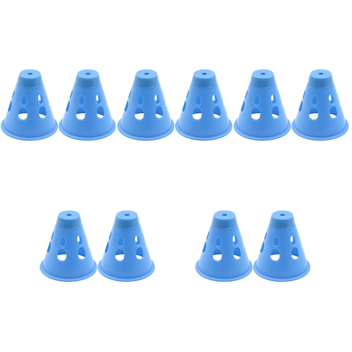 

10 pcs Tent Nail Warning Caps Kids Tent Stake Cover Tent Nail Cover Tent Nail Cover Camping Supplies