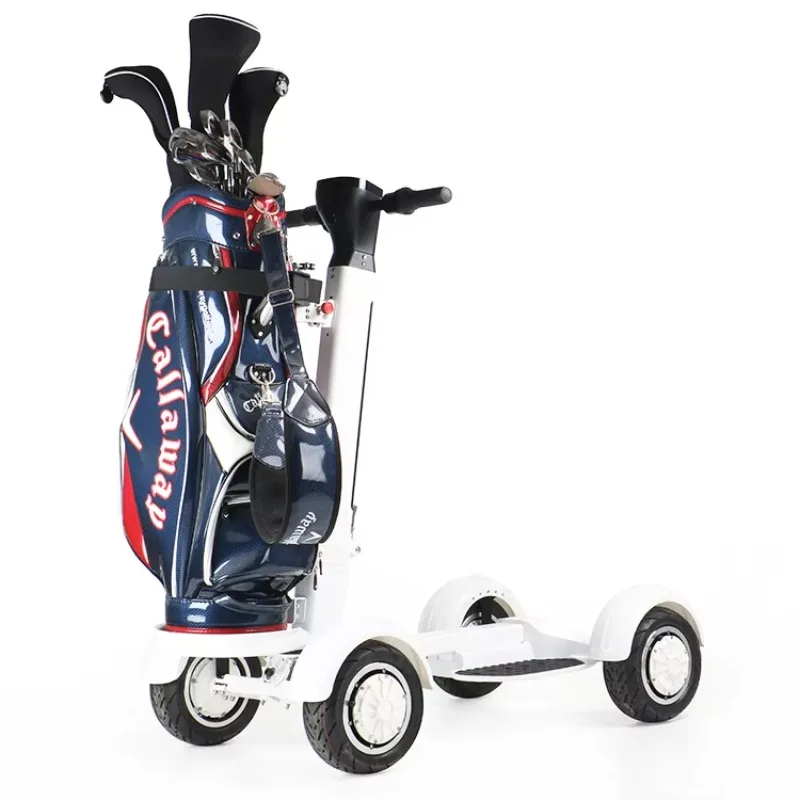 Фото Электрический гольф-кар Golf Skate Caddy, максимальная нагрузка 150 кг, 4-колесный электрический гольф-кар для продажи №3