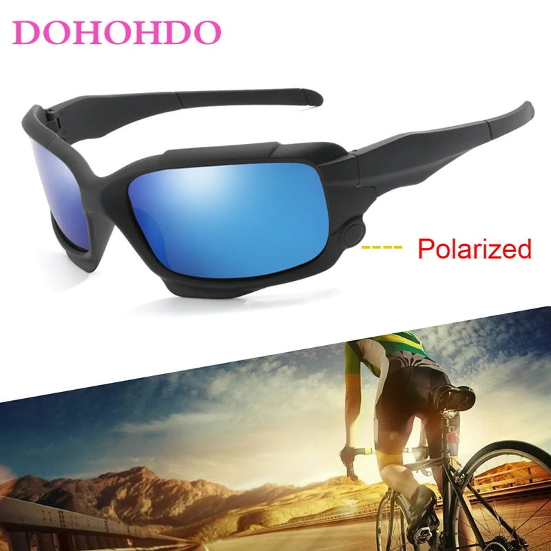 DOHOHDO мужские поляризационные солнцезащитные очки ночного видения велосипедные