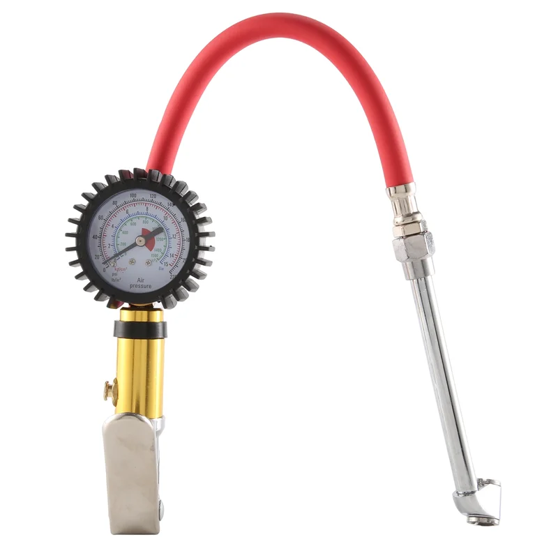 Цифровой Автомобильный манометр измеритель давления в шинах с аналогичным