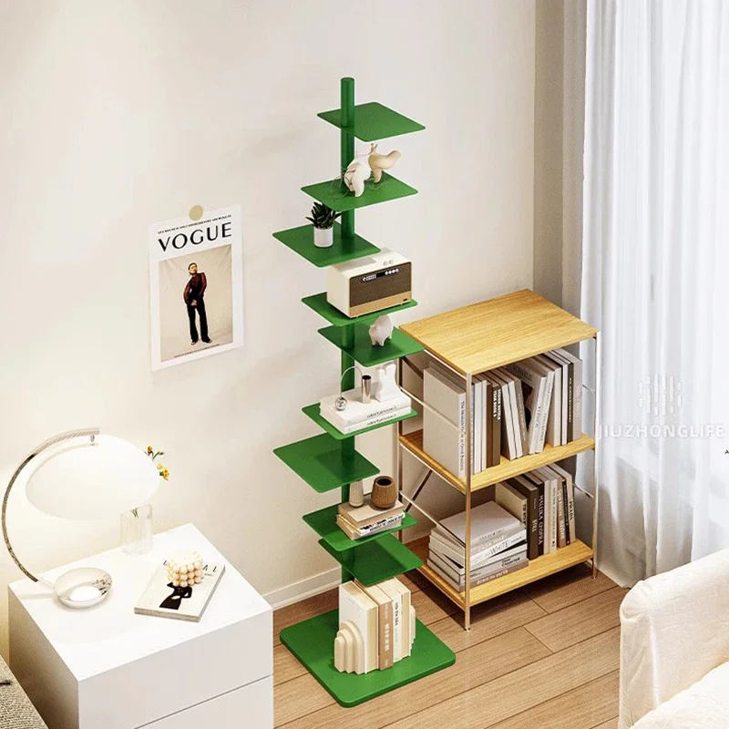 Шкаф для хранения в гостиной полка среднего века мебель дома скандинавский стенд