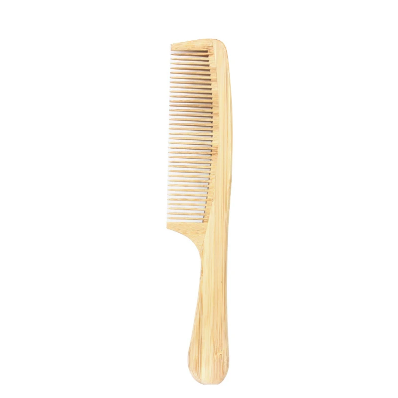 

1Pcs Women Eco-friendly Bamboo Wood Wide Tooth Hair Combs