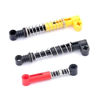 10pcs high tech shock absorber arm spring for motor vehicle moc building block parts compatible with lego high tech accessories