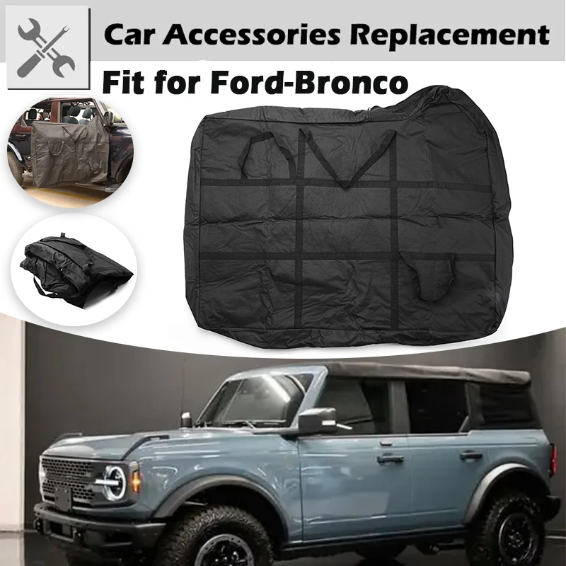 Сумка для хранения передней двери Rhyming Freedom портативная складная подходит Ford Bronco