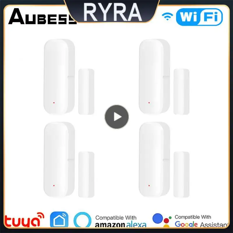 

Smart Door Open/closed Detectors Independent Magnetic App Control Open/closed Detectors Tuya Tuya Wifi Smart Life App Wifi Alexa