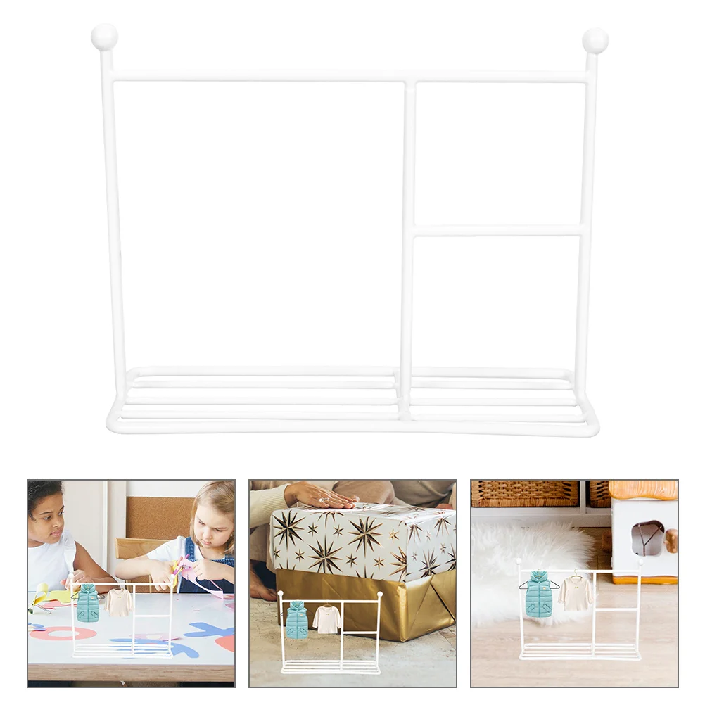 Маленькая вешалка для одежды подвесная металлическая платья детские вешалки