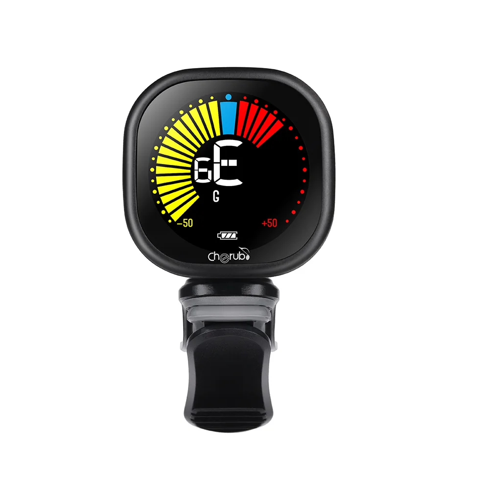 

Clip On Tuner Guitar Tuner Portable Guitar Tuner Rechargeable LED Display Tuning Chromatic Tuner Ukulele Guitar Accessories