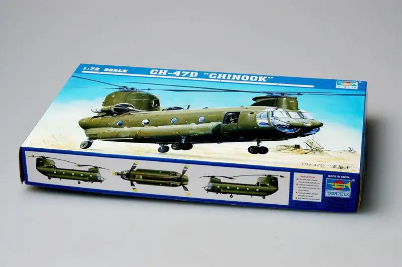 

Trumpeter 1/72 01622 CH-47D Chinook Helicopter