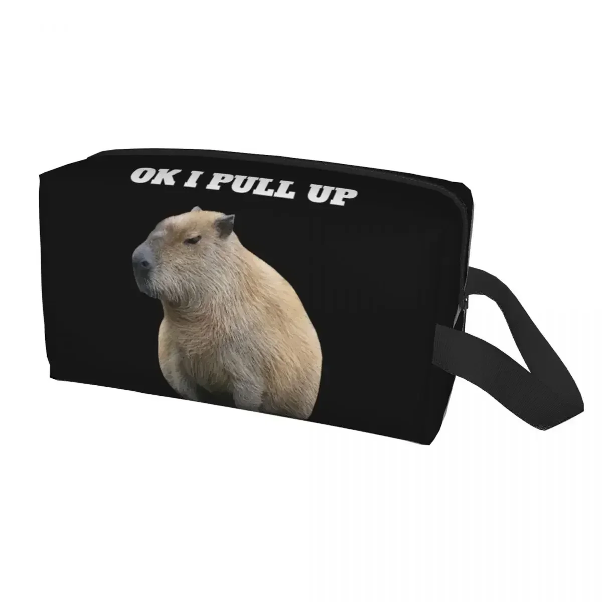 Ok Saya вытягивающая косметичка капибара для женщин дорожный косметический