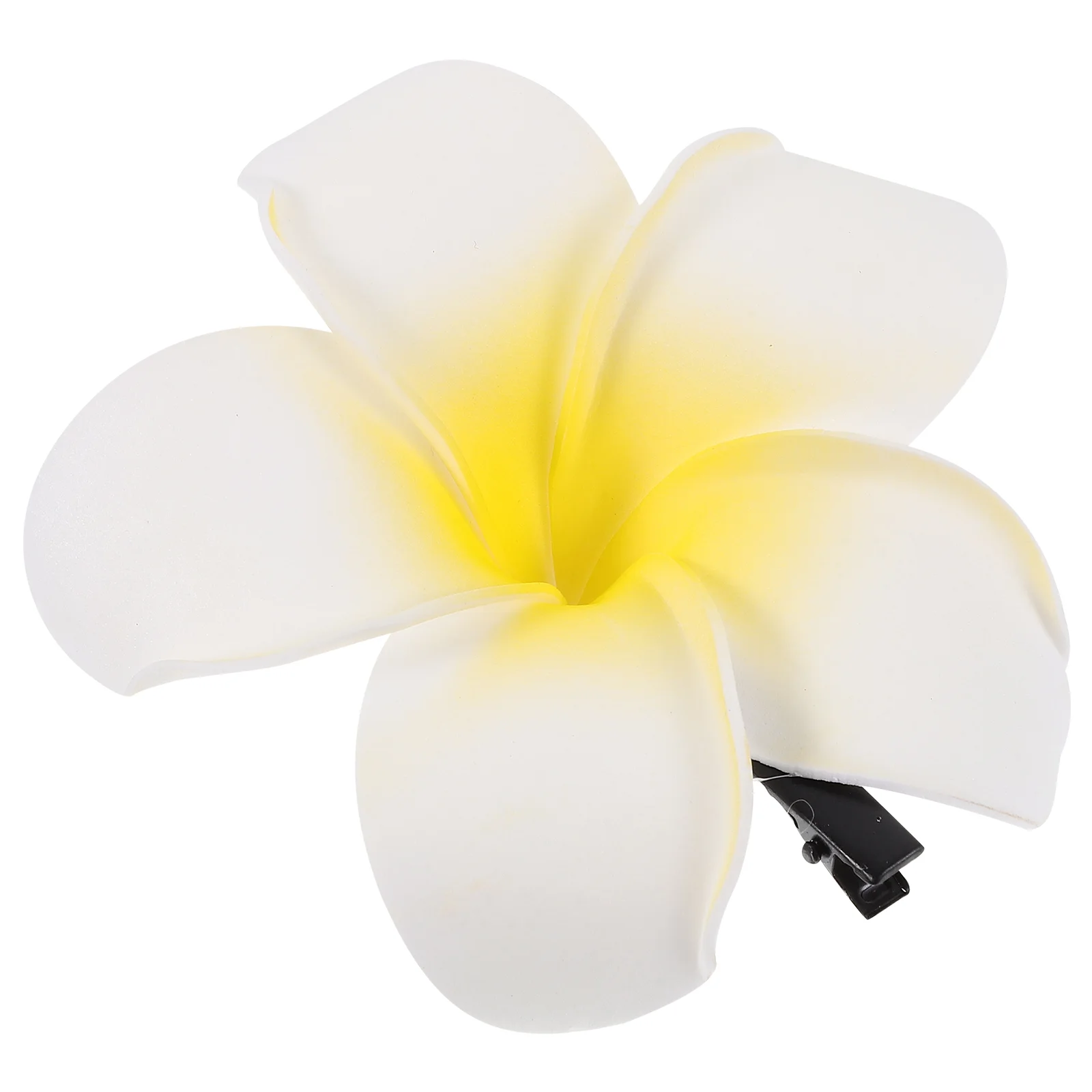 Женская заколка для волос Plumeria (желтая) женская с цветами