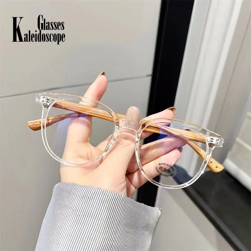 

Computer Glasses Frame Women Men Anti Blue Light Round Eyewear Blocking Glasses Optical Spectacle Eyeglass