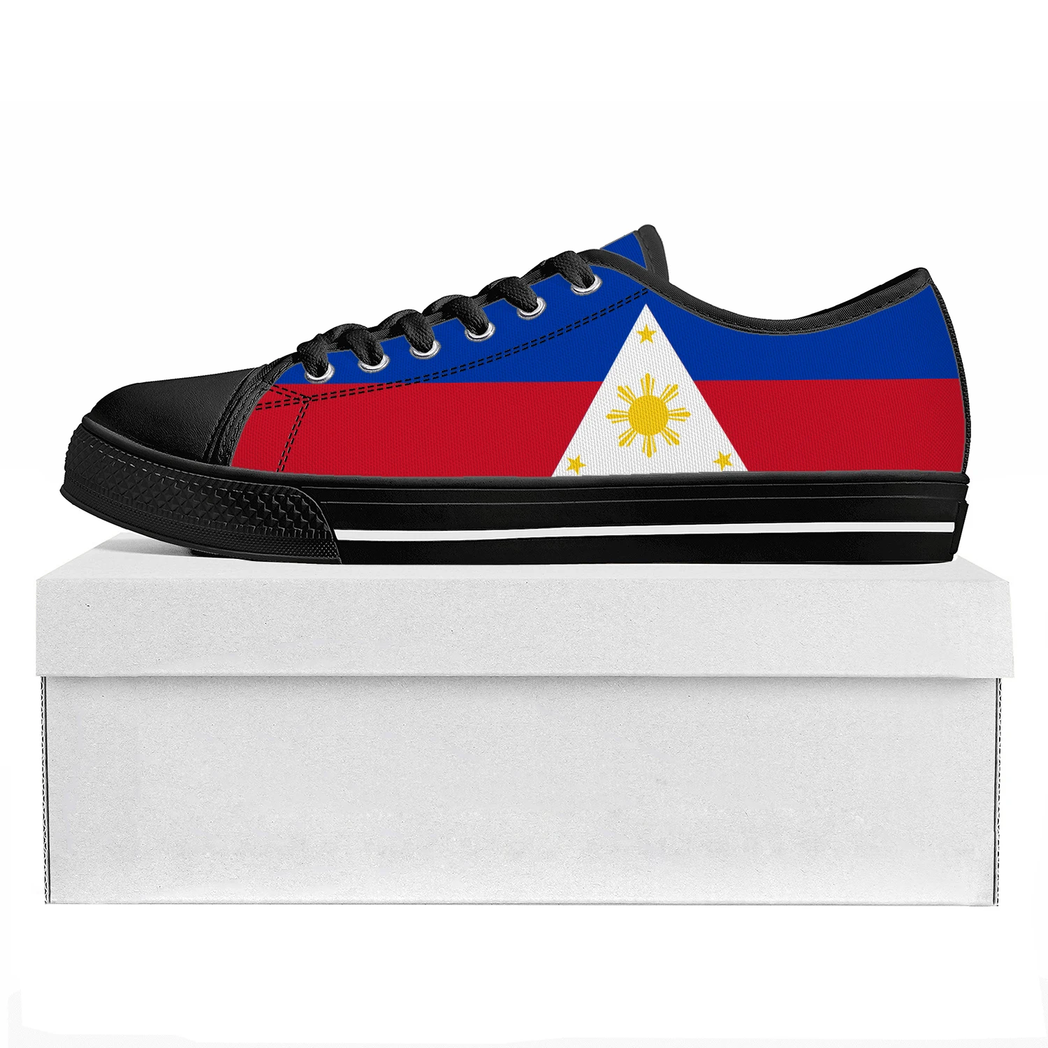 

Philippines Flag Low Top High Quality Sneakers Mens Womens Teenager Canvas Sneaker Prode Casual Couple Shoes Custom Shoe