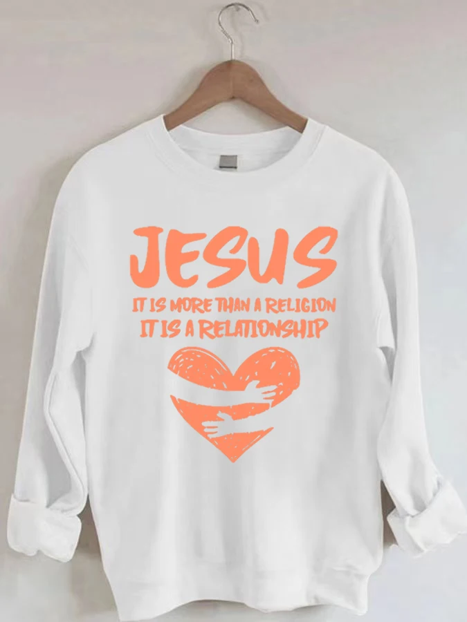 

More Than a Religion Casual Sweatshirt