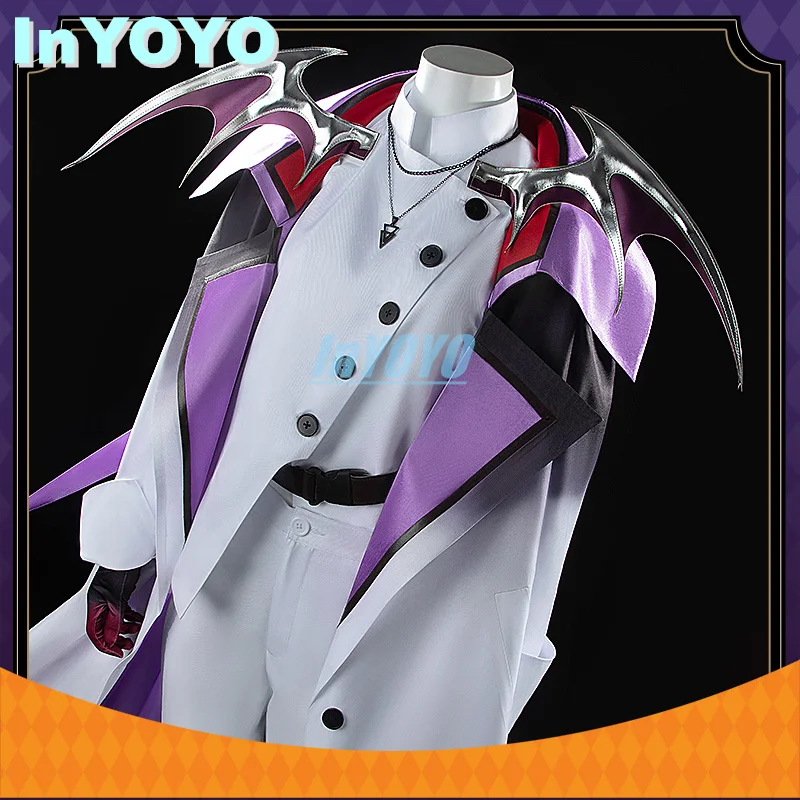 InYOYO Shu Taipei Meet-And-Greet Косплей Костюм Nijisanji Vtuber Модная красивая униформа Хэллоуин