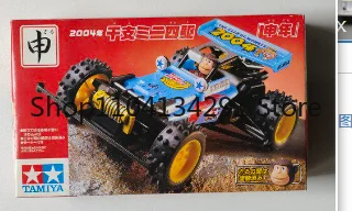 Фото Оригинальная модель внедорожника Tamiya 19007, сделано в Японии, Little Deer 628 First Edition, Mitsubishi Pajero, черный кузов, игрушка, модель №4