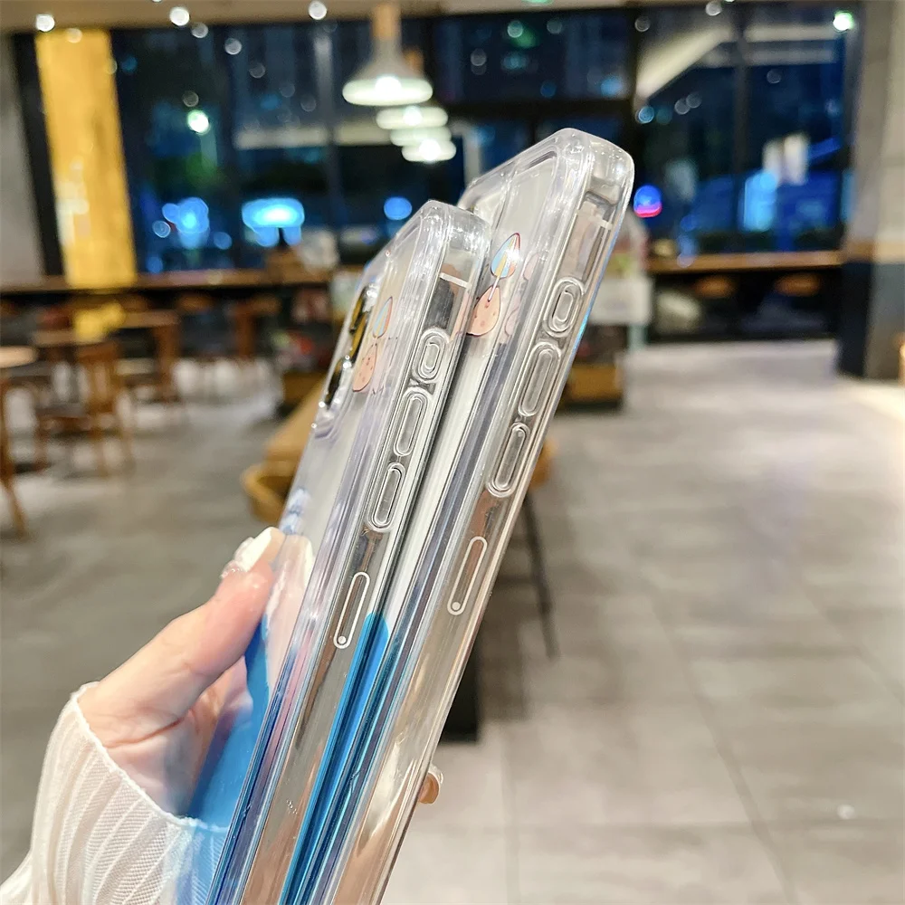 Чехол для телефона из мягкого ТПУ iPhone 15 14 13 12 11 Pro Max Plus