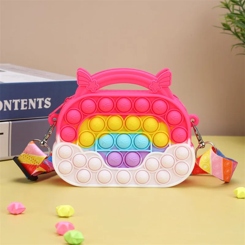 

Pop Fidget Toys Kawaii Children Antistress Spotify Premium Fidget Toy Women Anti Stress Squishy Girls Push Bubble Squeeze Toy