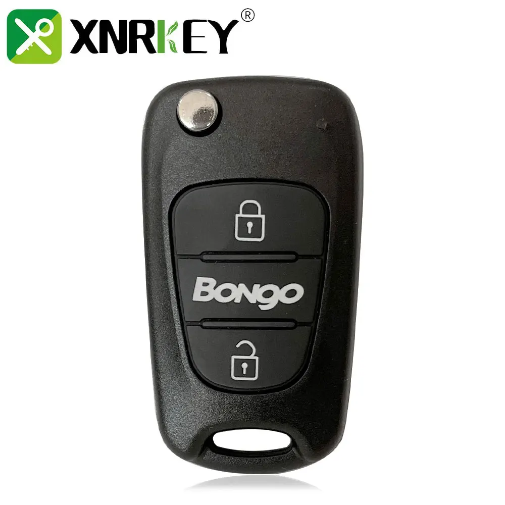 XNRKEY для Hyundai Kia Bongo чехол ключей с TOY40 лезвием 3-кнопочный откидной дистанционного