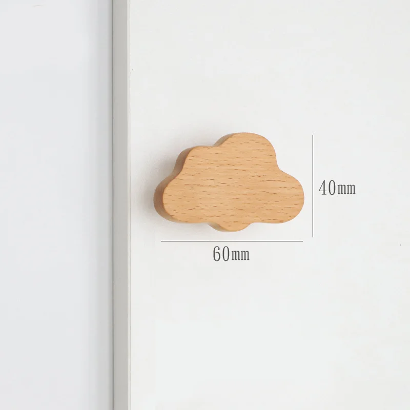 

MARUAT ручка для шкафа деревянная сердце