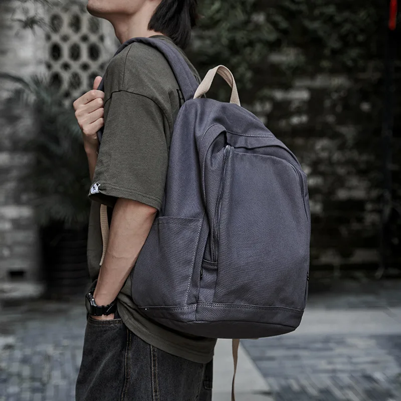 

Rucksack backpack Male junior high school student backpack leisure large capacity backpack