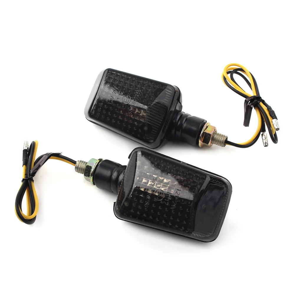 Универсальные мотоциклетные янтарные лампы указателей поворота для Cruiser Chopper