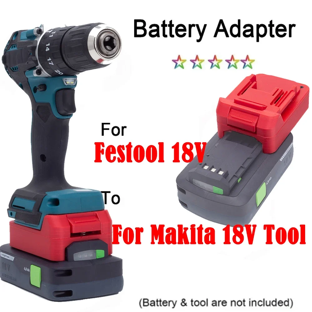 Переходник для аккумулятора Festool 18 в литиевая батарея Makita аксессуары