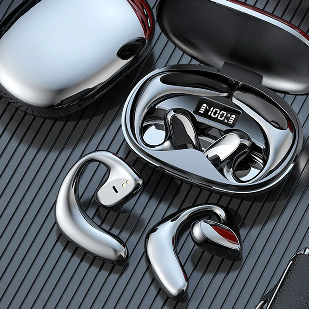

Беспроводные Bluetooth-наушники с шумоподавлением, спортивные водонепроницаемые сенсорные наушники, HiFi стереонаушники, совместимые с Android IOS