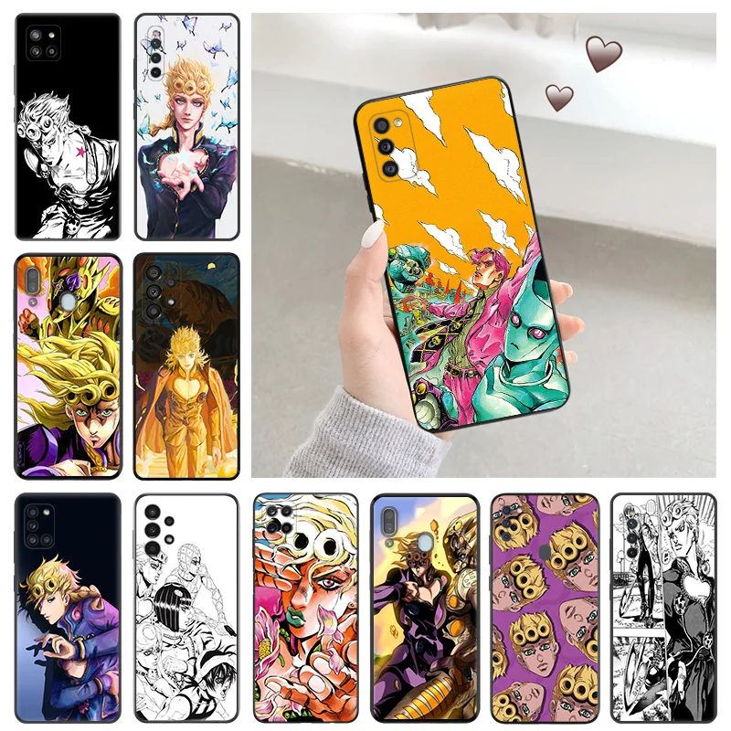 Мягкий чехол для телефона Samsung Galaxy A34 a54 A50 A70 A03 A40 A30 A20 A10 01 A02 A04 день Джованна Джоджо невероятные приключения чехол