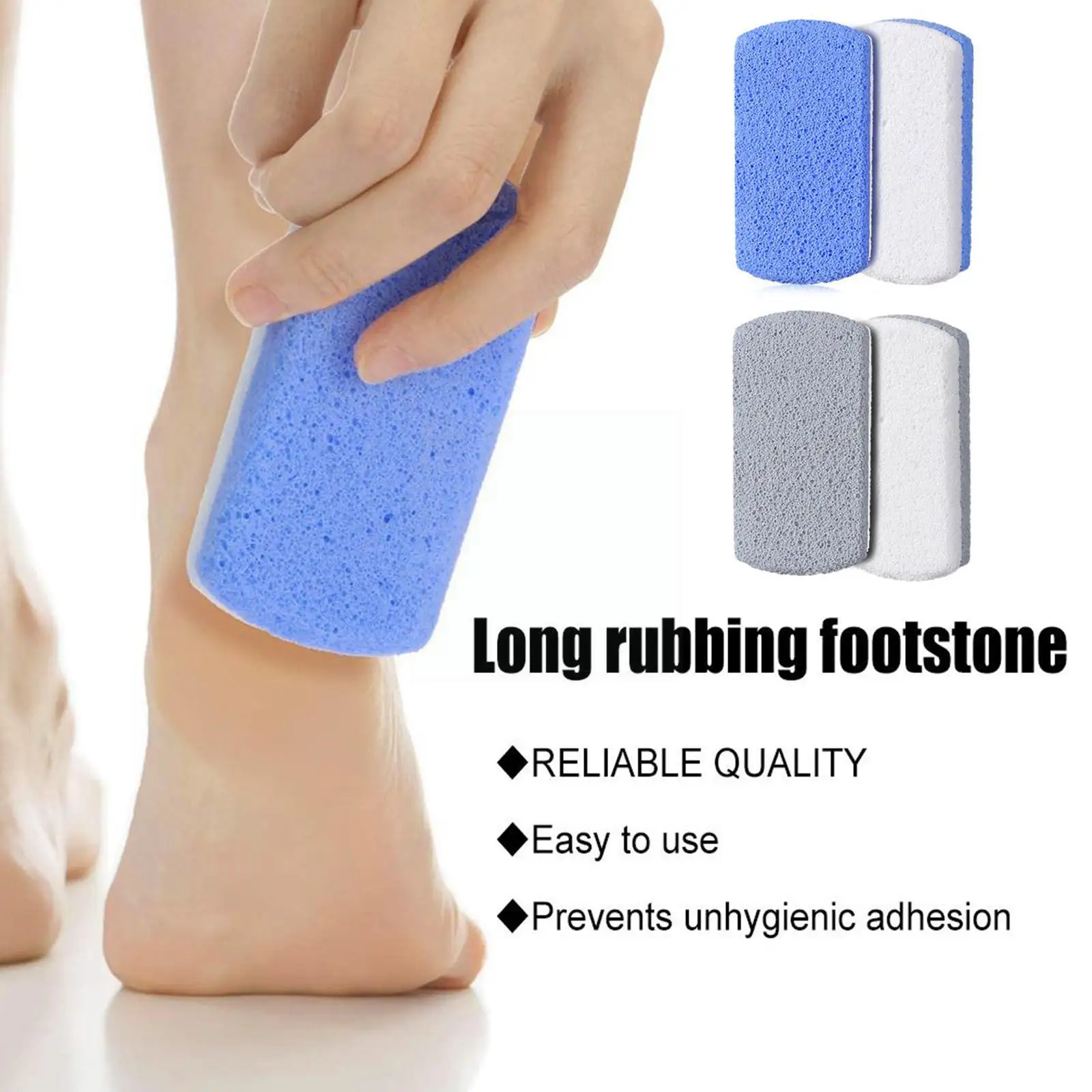 

1pc Foot Pumice Stone For Feet Hard Skin Callus Remover And Scrubber Exfoliate Scrub Rasps Foot Care Accessories J5a6