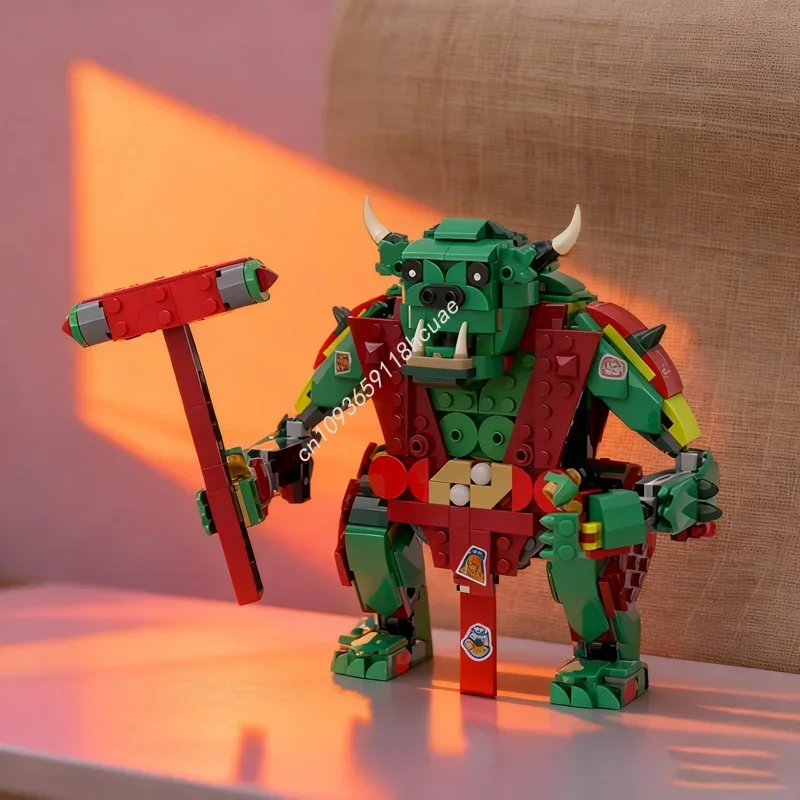 Фото Набор строительных блоков MOC Troll Creator 3 (483 детали), модель для сборки, конструктор, игрушка для творчества, подарок на праздник, развивающий конструктор, подарок на день рождения №1