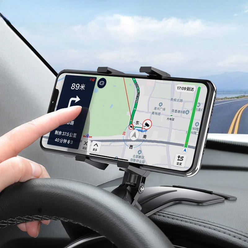 

Phone Holder Dashboard Auto Holder Phone 360 degree Rotation Multifunctional Phone Support Parking Number Gadget Accessories